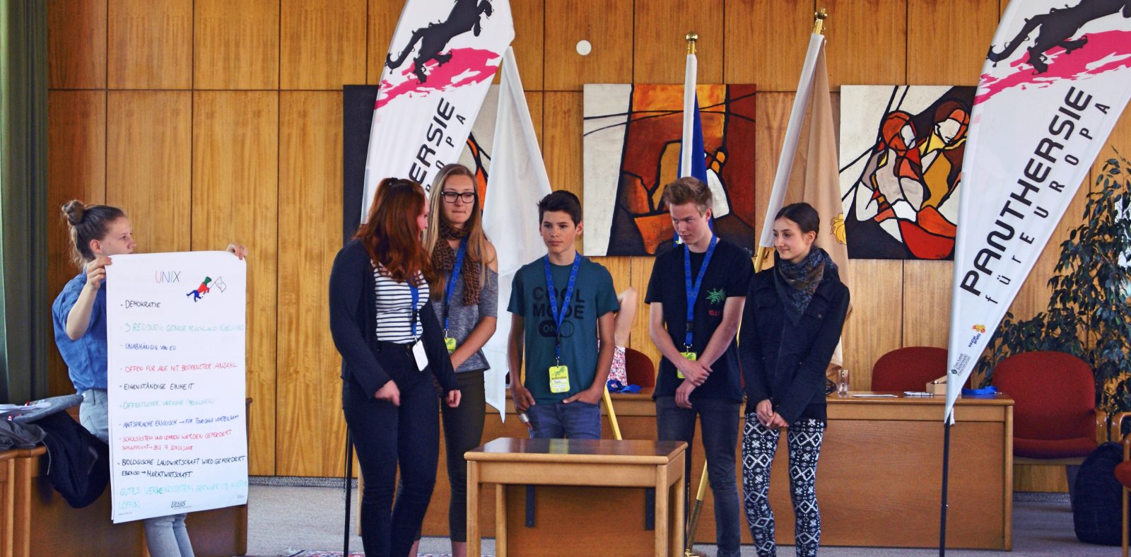 Eurotopia Knittelfeld ©Panthersie Präsentation der Ergebnisse