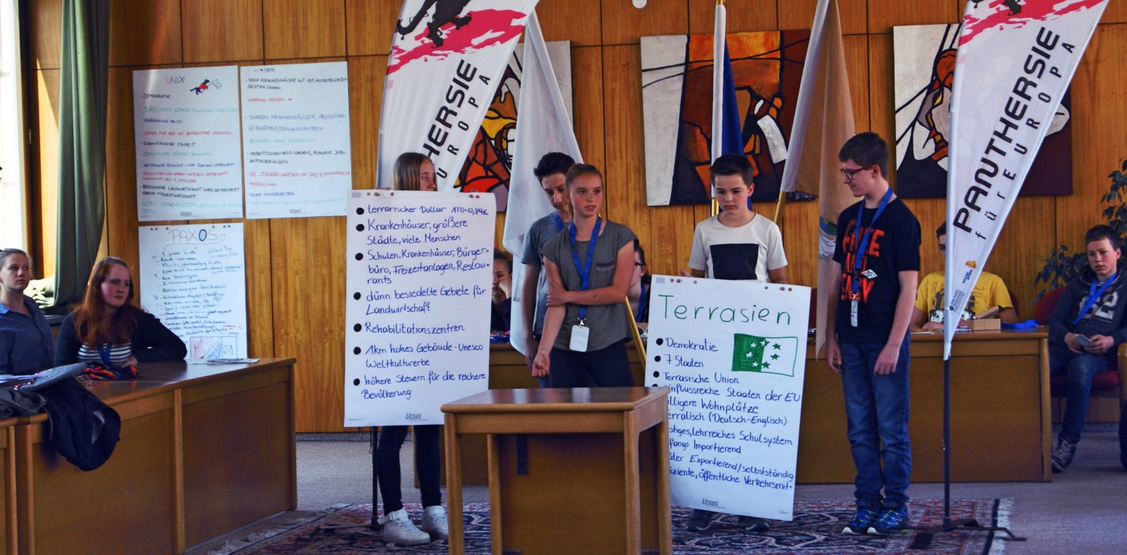 Eurotopia Knittelfeld ©Panthersie Präsentation der Ergebnisse