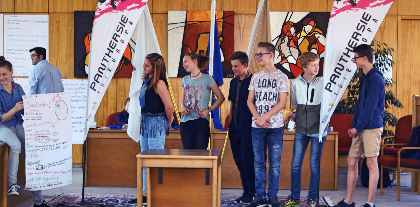 Eurotopia Knittelfeld ©Panthersie Präsentation der Ergebnisse