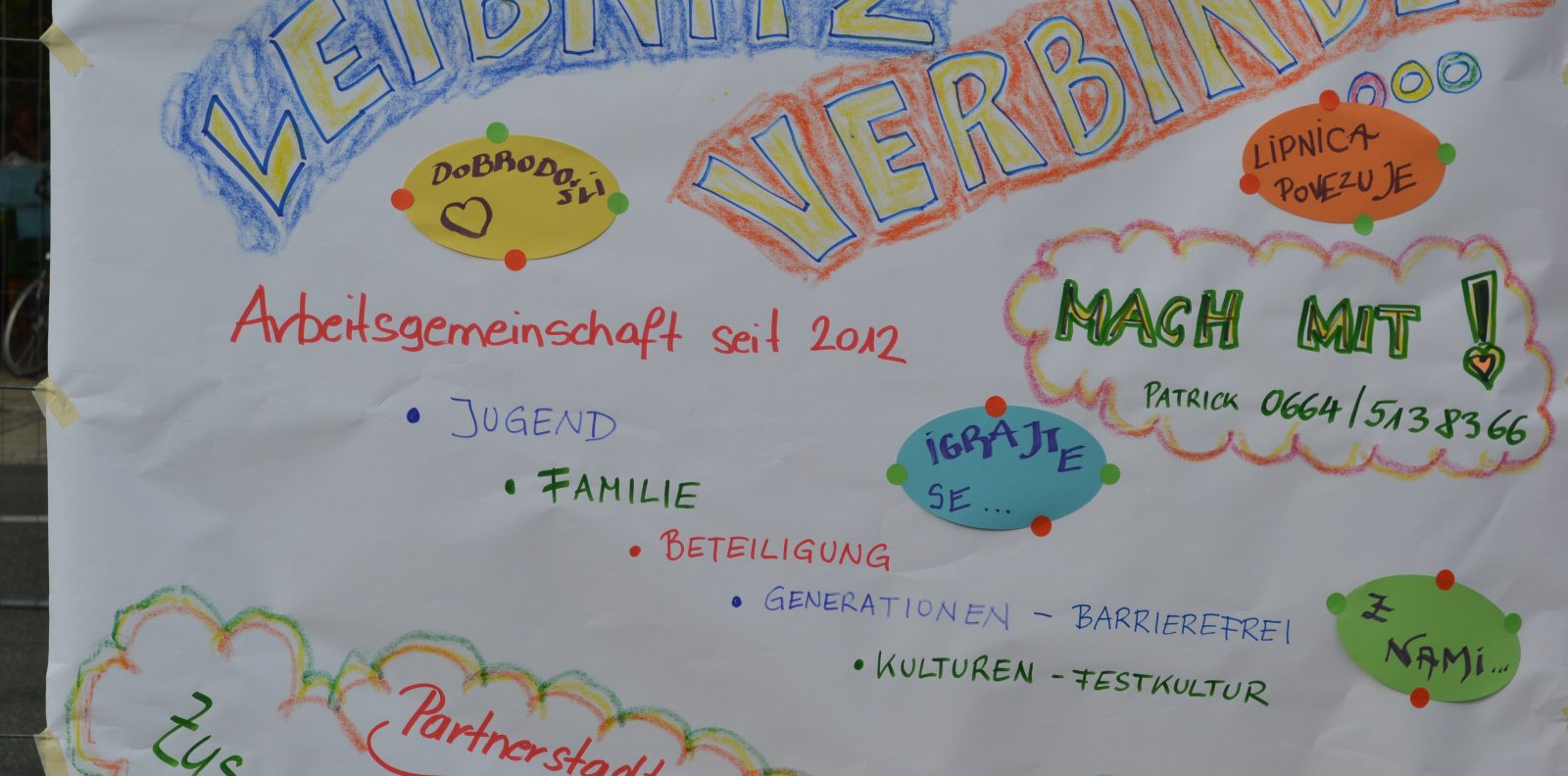 Leibnitz verbindet ©Panthersie für Europa Leibnitz verbindet ©Panthersie für Europa